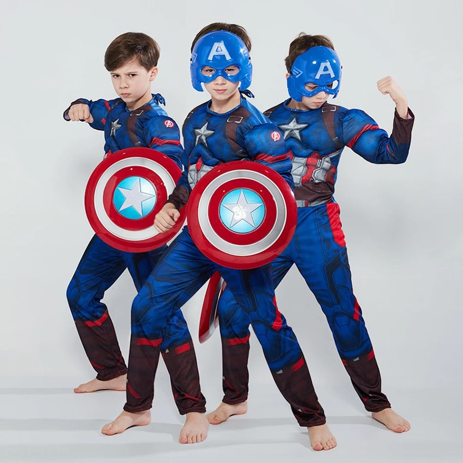 Fantasia Super-herói 3D Capitão America