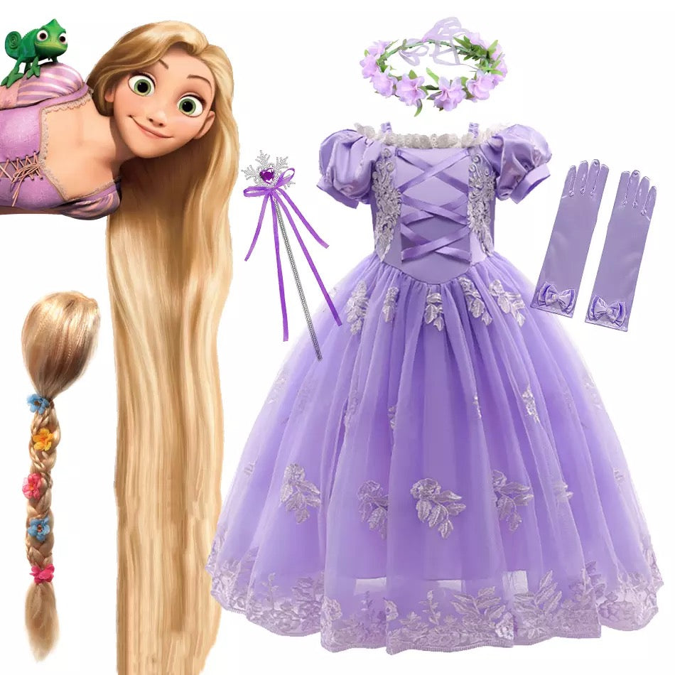 Fantasia Princesa Rapunzel Premium