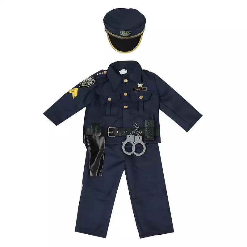 Fantasia Policial Azul