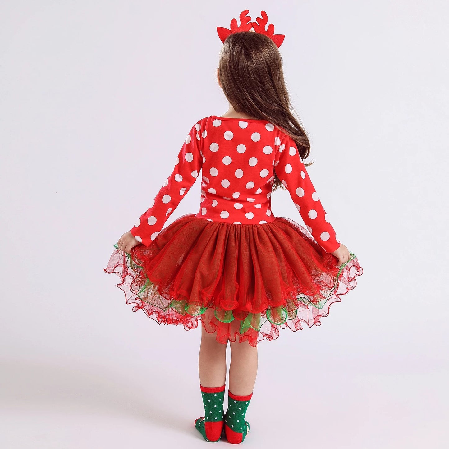 Fantasia Natal Infantil Baby Luxo
