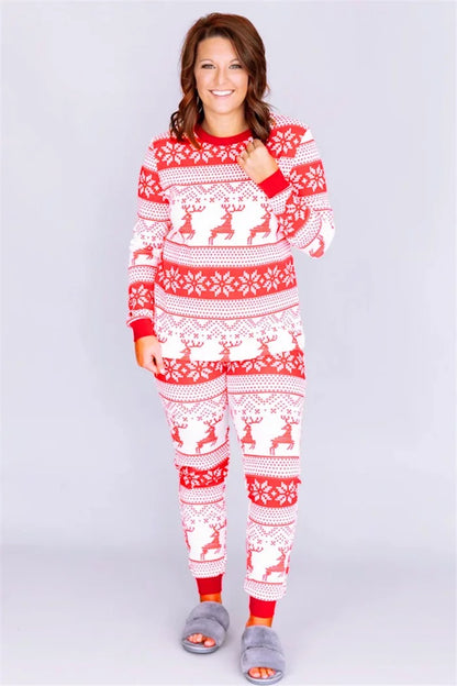 Pijama Natal Familiar Happy Adulto Mamãe