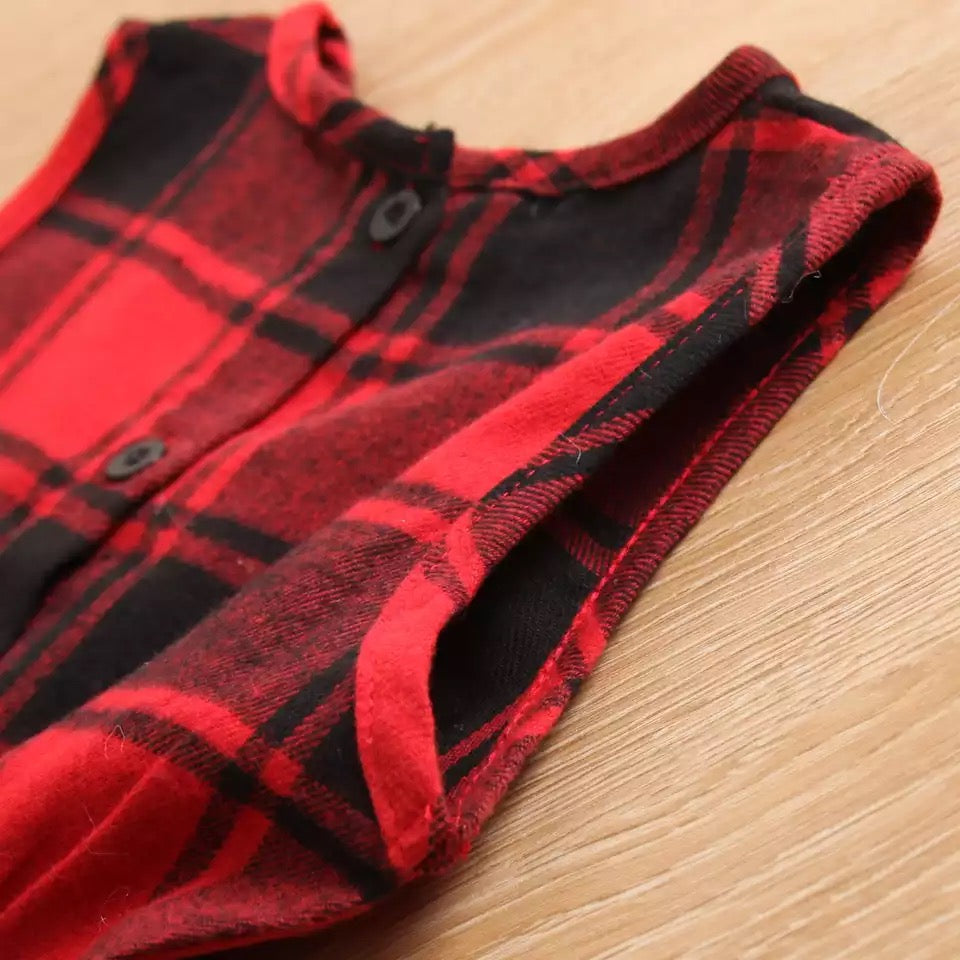 Vestido Natal Paris Feminino kids