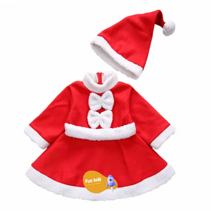 Fantasia Natal Infantil Tradicional Infantil Noel Luxo