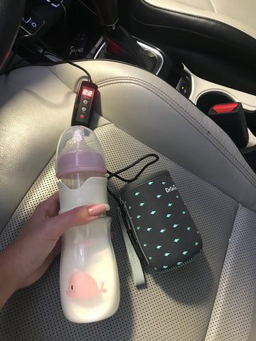 Aquecedor + Mamadeira Prática Flash Portátil Noturno 3 segundos - Top Tech