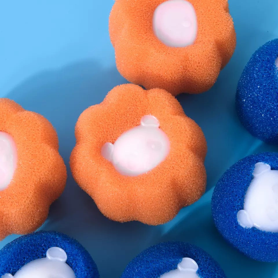 Kit Bola Mágica Lavanderia Removedor de Cabelo