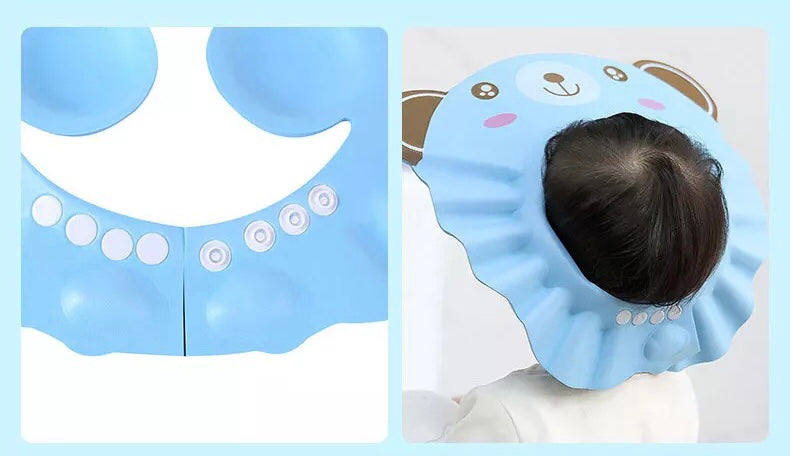 Chapéu de Banho Bebê Ajustável EVA