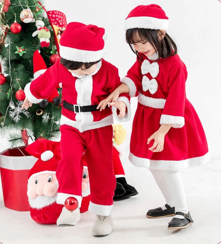 Fantasia Natal Infantil Tradicional Infantil Noel Luxo