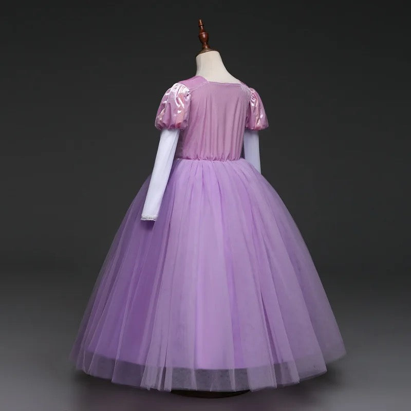 Vestido Rapunzel Premium Iluminada