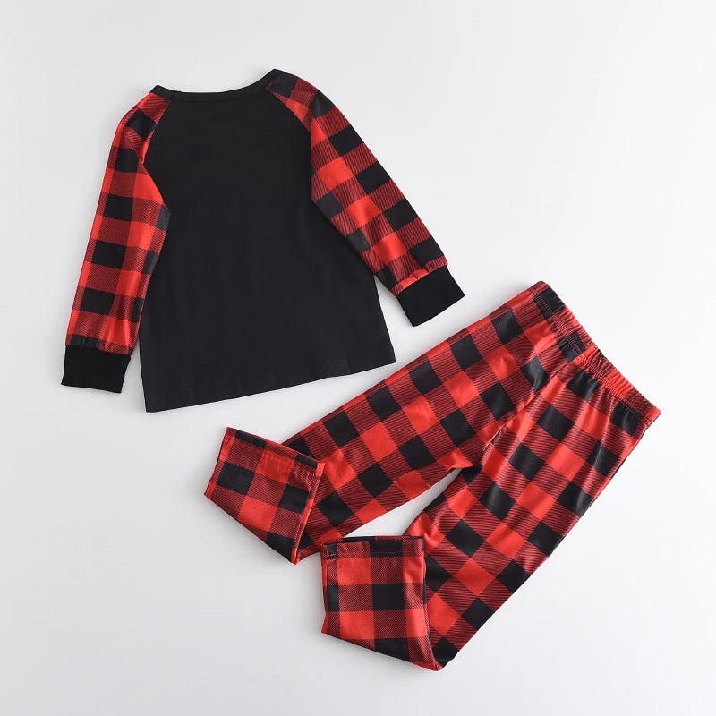 Pijama Natal Familiar Xadrez Adulto Papai