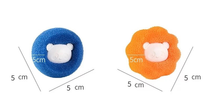 Kit Bola Mágica Lavanderia Removedor de Cabelo