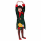 Fantasia Elfo Natal Infantil Premium
