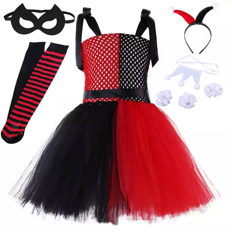 Fantasia Cruella de vil Coringa Halloween