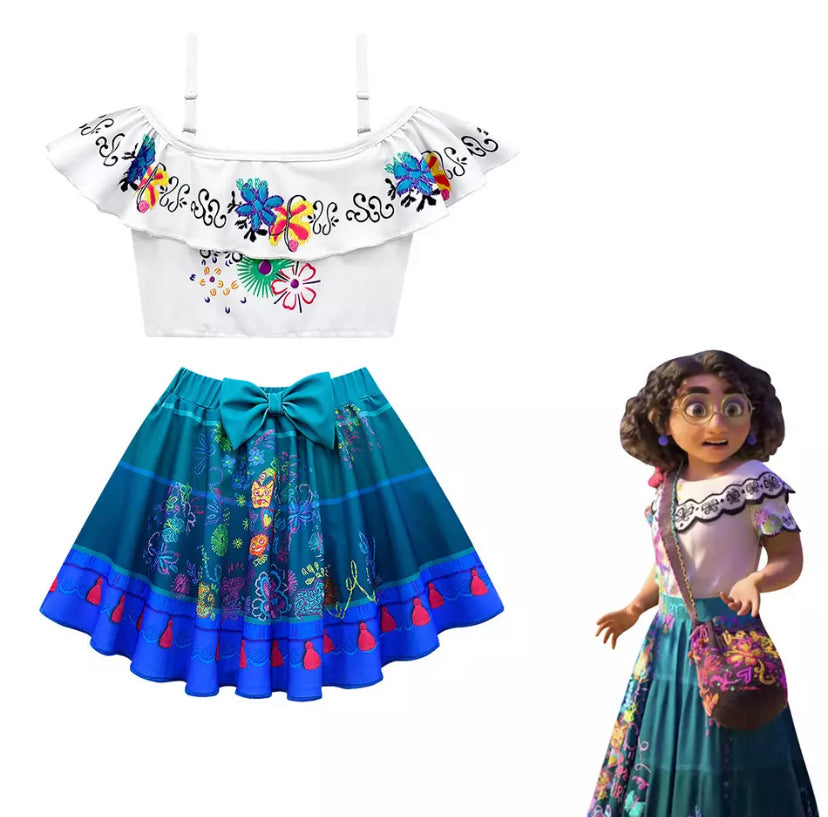 Moda Praia Conjunto Encanto Disney Kids