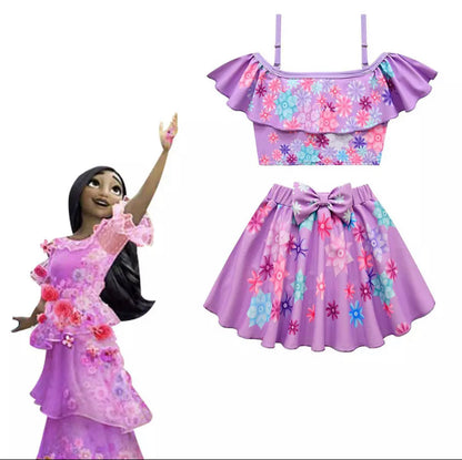 Moda Praia Conjunto Encanto Disney Kids
