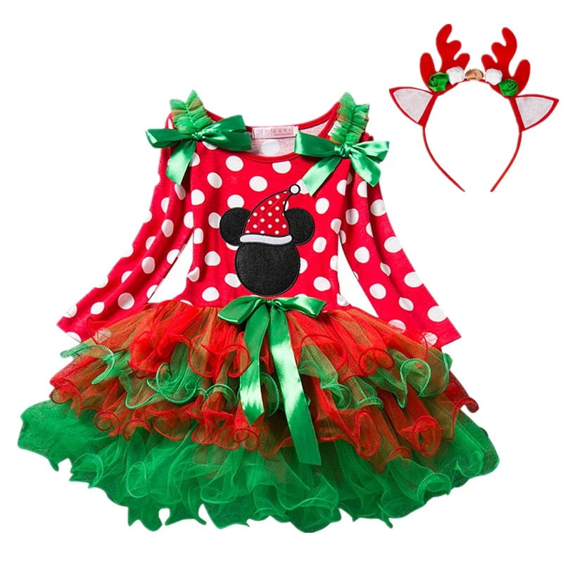 Fantasia Natal Infantil Baby Luxo