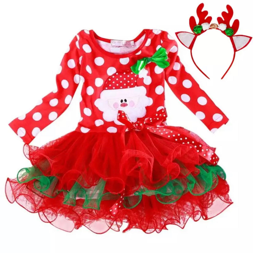 Fantasia Natal Infantil Baby Luxo