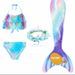Moda Praia Biquíni Pequena Sereia Luxo