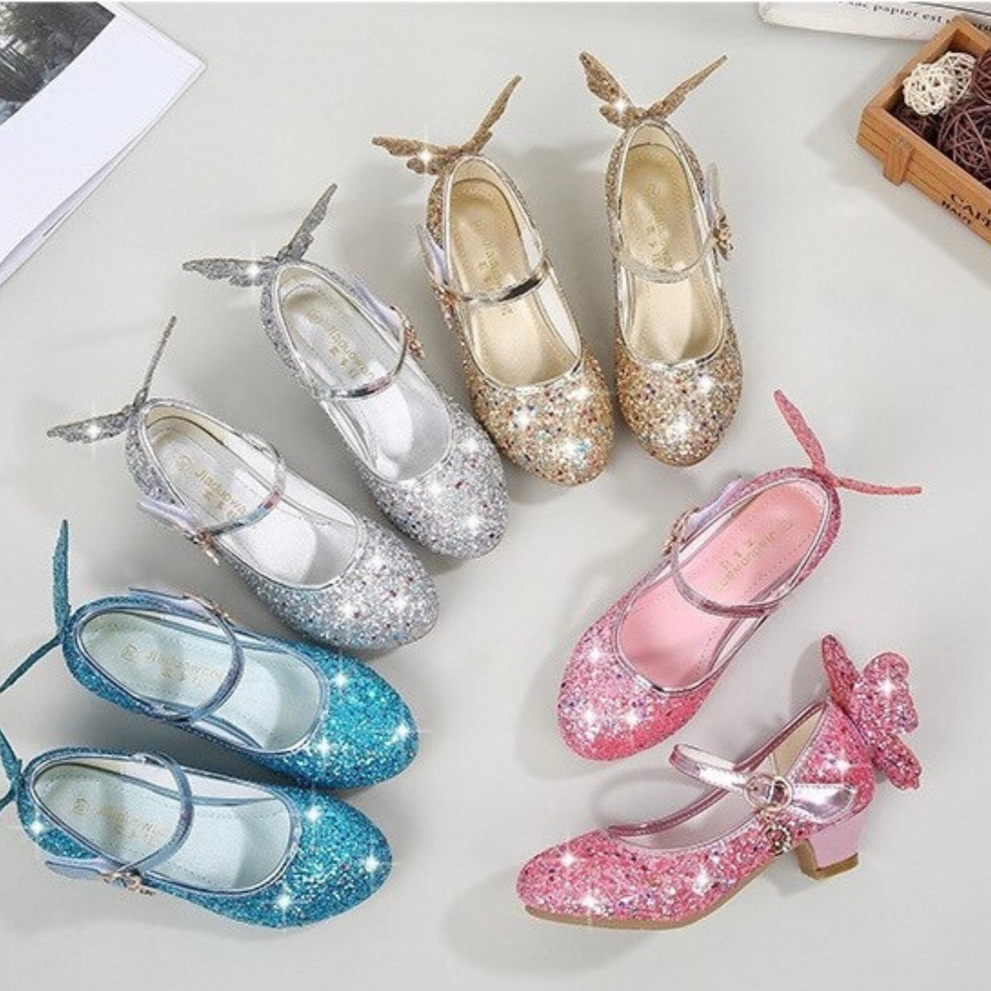 Sapato Barbie butterfly