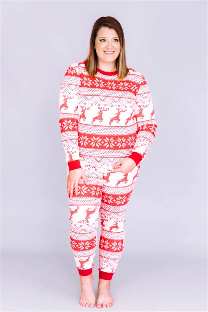 Pijama Natal Familiar Happy Adulto Mamãe