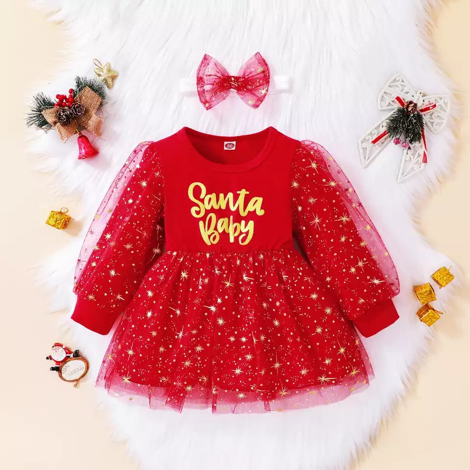 Vestido Natal Encantado Baby