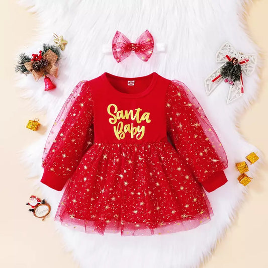 Vestido Natal Encantado Baby