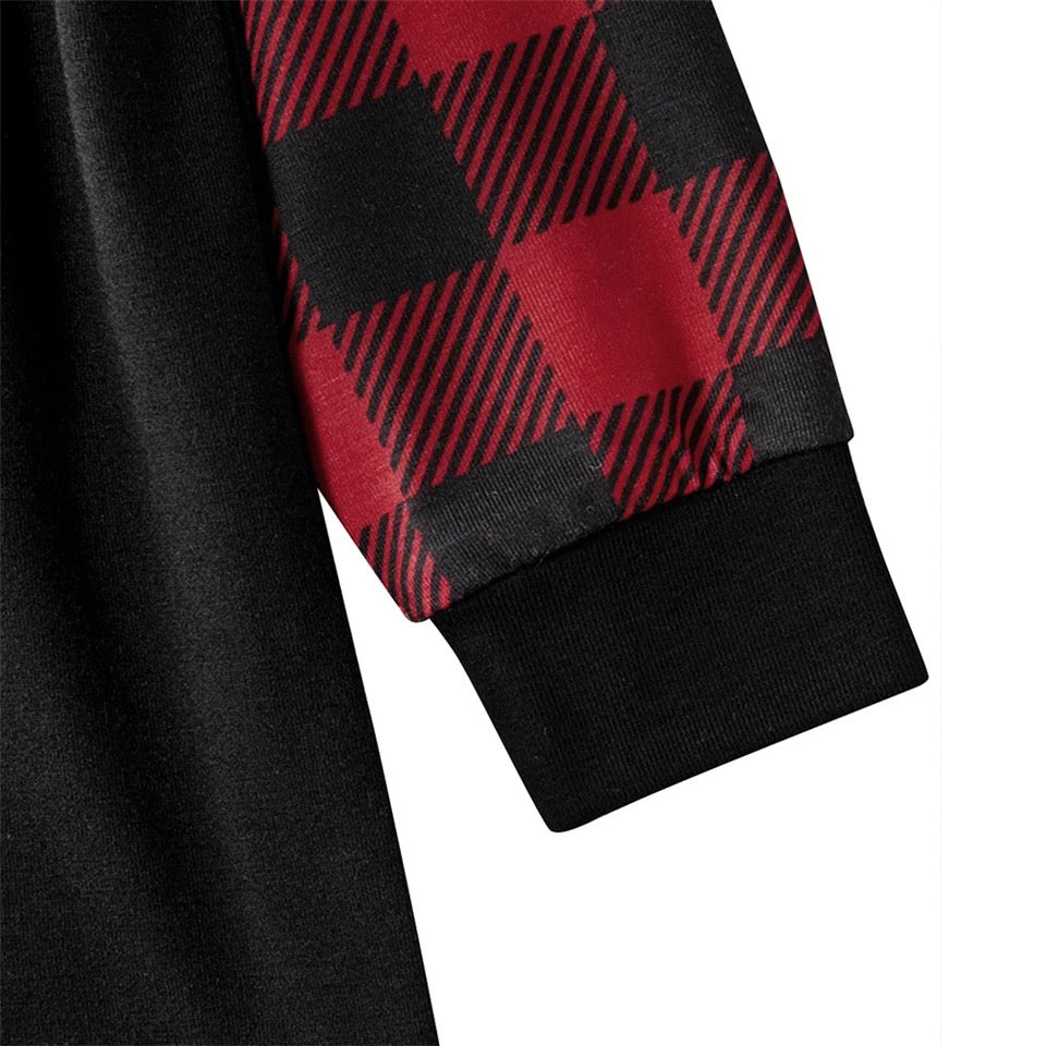 Pijama Natal Familiar Xadrez Adulto Papai