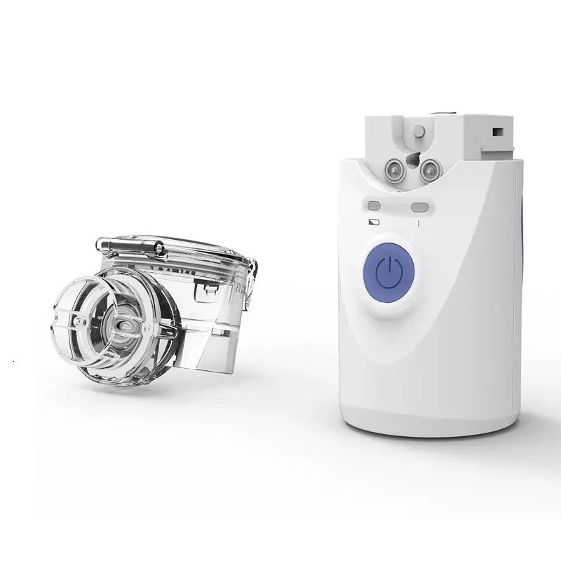 Mini Nebulizador (Inalador) Portátil Infantil e Adulto - Silencioso Ultrassônico e Recarregável