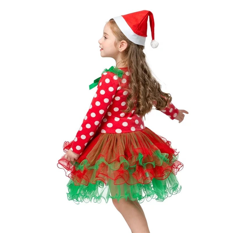 Fantasia Natal Infantil Baby Luxo