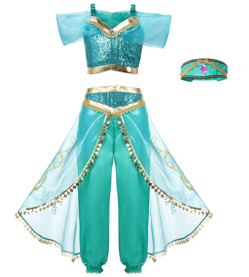 Fantasia Princesa Jasmine Luxo