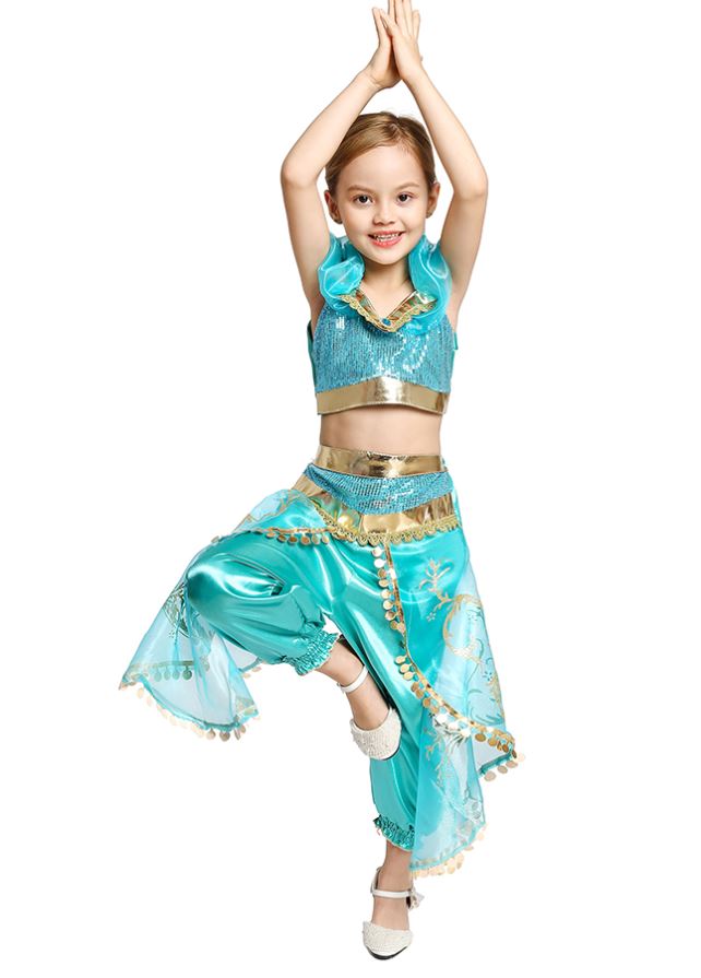 Fantasia Princesa Jasmine Luxo