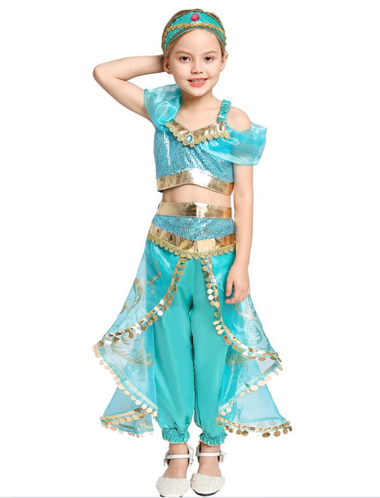 Fantasia Princesa Jasmine Luxo